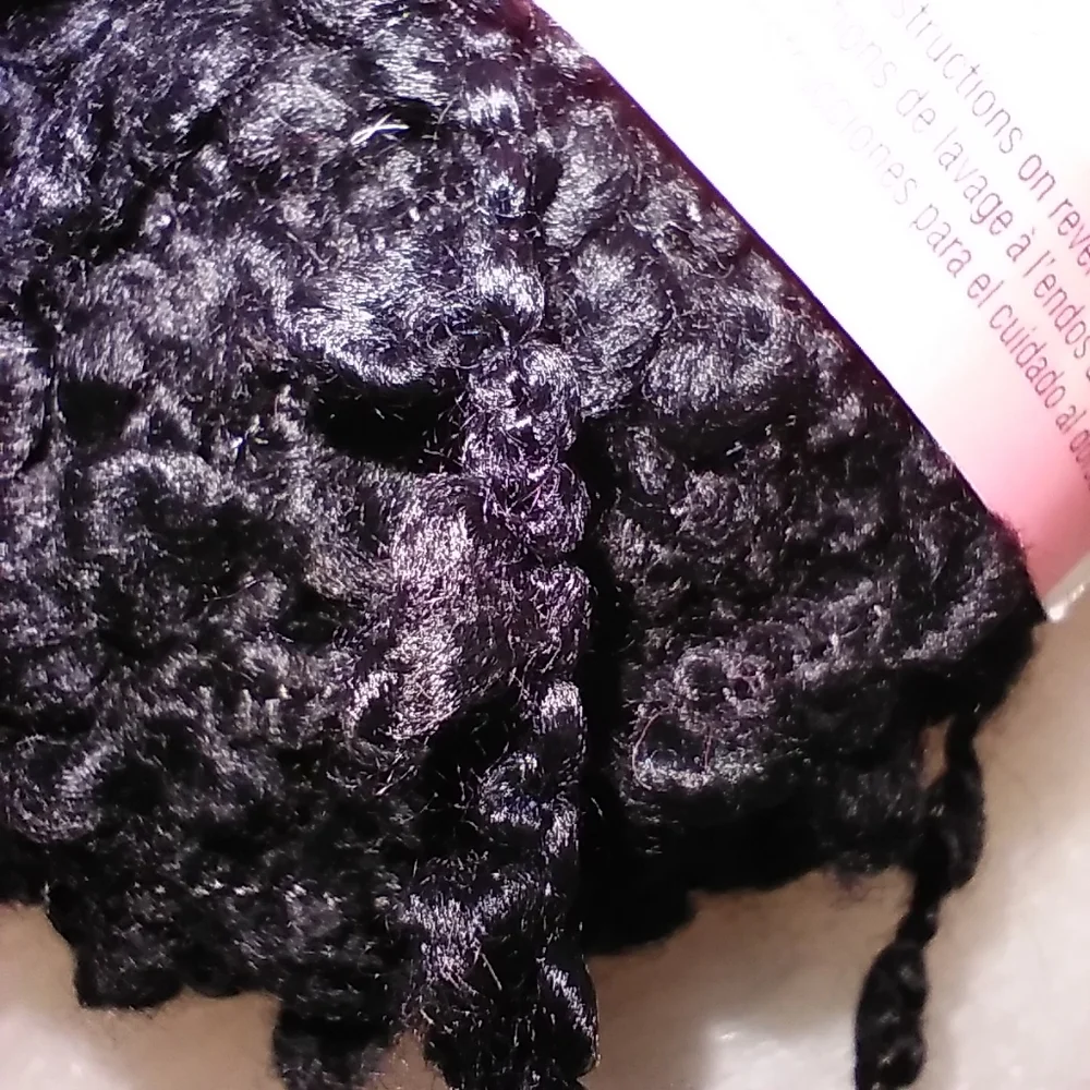 YARN Patons Pooch acrylic/wool/Nylon yarn in Black Sheep